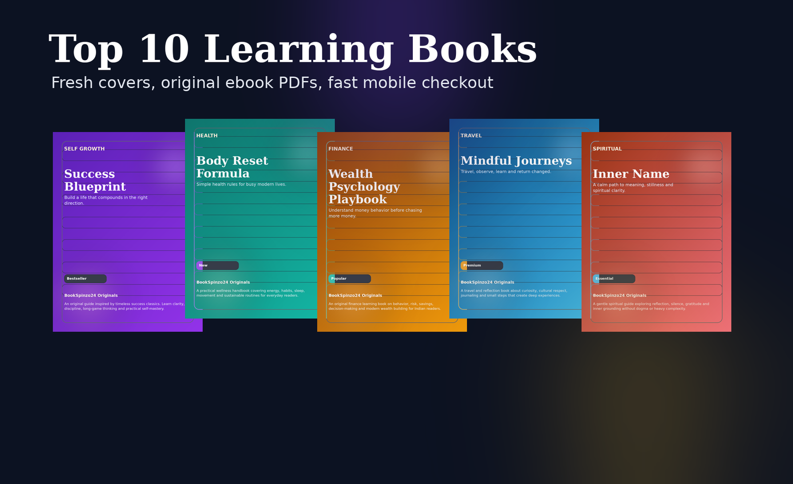 BookSpinzo24 hero